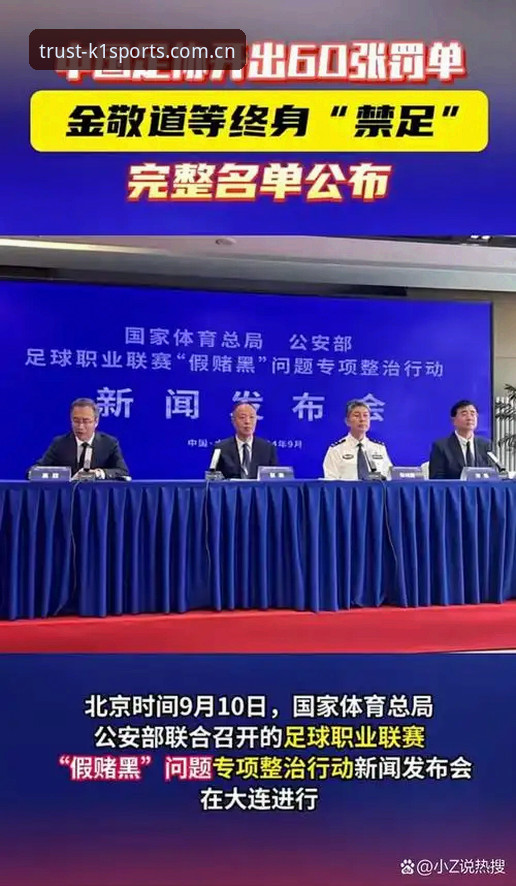 K1体育平台赛事资讯解读：足协第三批禁足名单完整指南